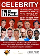 Celebrity Charity Football match at Bridlington Town AFC