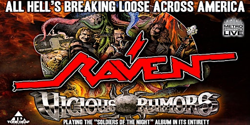 RAVEN w/ Vicious Rumors primary image
