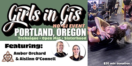 Girls in Gis Oregon-Portland No-Gi Event primary image