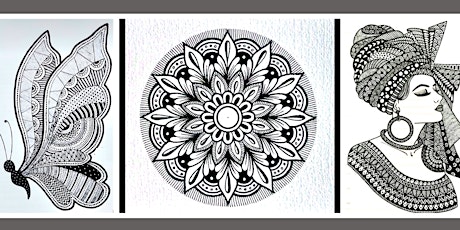 ONLINE: Draw Cute Mandala