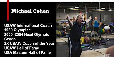 Imagem principal do evento CrossFit Madison Heights Cohen Olympic Weightlifting Seminar