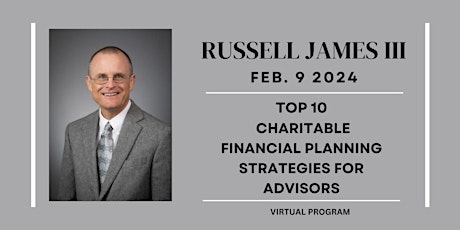 Image principale de Top 10 Charitable Financial Planning Strategies for Advisors