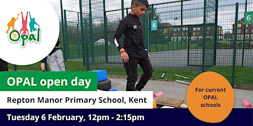 CURRENT schools: OPAL school visit - Repton Manor Primary School, Kent primary image