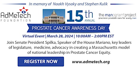 15th Annual Prostate Cancer Awareness Day-Virtual