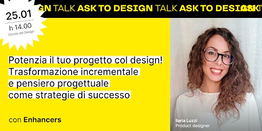 Ask to Design talk - Enhancers primary image