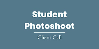 Imagem principal de Student Photoshoot Client Call! (Reading, PA)