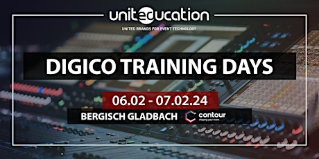 Imagem principal do evento Unit(Ed)ucation Days: DiGiCo Basic & Advanced Training (Bergisch Gladbach)