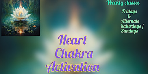 Imagem principal do evento Heart Chakra Activation