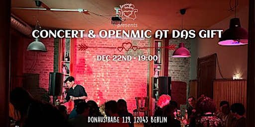 Hauptbild für Concert and Openmic at Das Gift Berlin