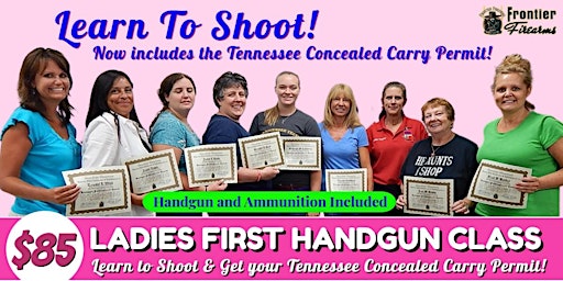 Ladies First Class with Concealed Carry Permit primary image