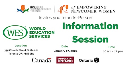 World Education Services Information Session primary image