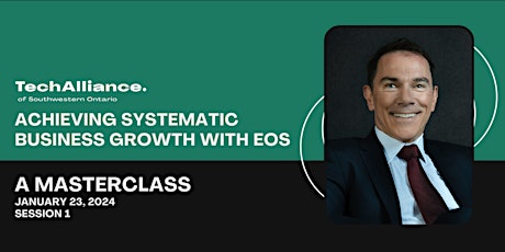 Achieving systematic business growth with EOS | A Masterclass session 1 primary image