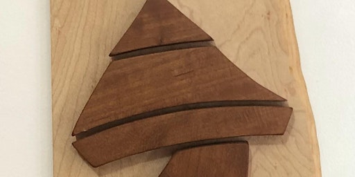 Primaire afbeelding van Tree Applique in Wood-Triangles with Wayne Walma