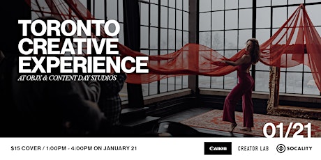 Imagem principal do evento Toronto Creative Experience at OBJX & Content Day Studios