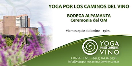 Hauptbild für Yoga por los Caminos del Vino en Bodega Alpamanta - Ceremonia del OM