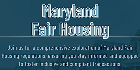 Maryland Fair Housing CE