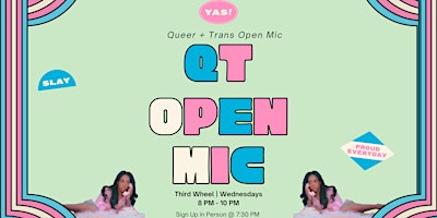 Image principale de Queer & Trans Open Mic