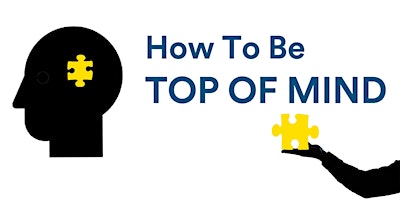 Imagem principal do evento How to be TOM (Top of Mind) Mastermind Series