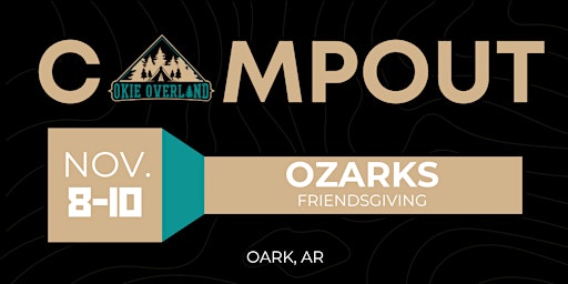 Imagem principal do evento Okie Overland Campout - November - Ozarks