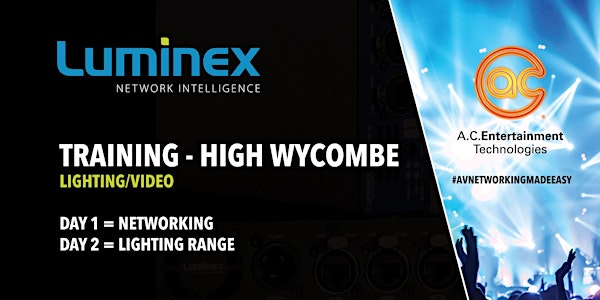 Lighting & Video Network Training from Luminex - High Wycombe