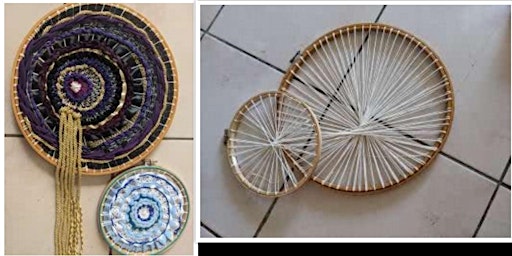 Primaire afbeelding van Advanced Weaving Workshop 1: Circular Weaving (using an embroidery hoop)