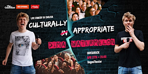 Imagem principal do evento Culturally Inappropriate: English Standup Comedy in Innsbruck