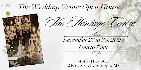 Heritage Centre Wedding Venue Open House primary image