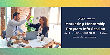 Marketing Mentorship Program Info Session primary image