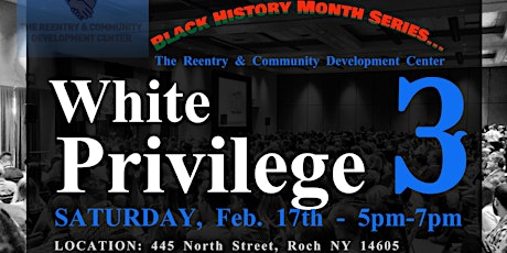 White Privilege 3: How to Help in the Black Struggle for Liberation primary image
