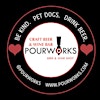 Logotipo da organização Pourworks Craft Beer & Wine Bar!