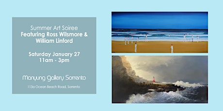 Summer Art Soiree - Featuring Ross Wilsmore & William Linford primary image