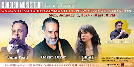 Hozan Diyar, John Foad / Calgary Kurdish Community New Year Celebration primary image