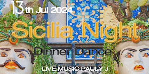 Sicilia Night Dinner Dance @ The Reggio Calabria Club  primärbild