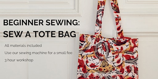 Learn to Sew a Stylish Tote Bag - Boost Your Sewing confidence primary image
