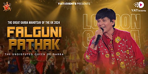 Imagem principal do evento Falguni Pathak The Queen of Garba  2024
