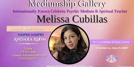 Messages from Heaven: Mediumship gallery with Melissa Cubillas