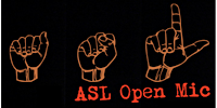 Immagine principale di ASL Open Mic | Columbia | 2nd Fridays | hosted by Marcus J Smith 