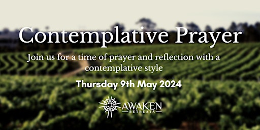 Contemplative Prayer - May 2024 primary image