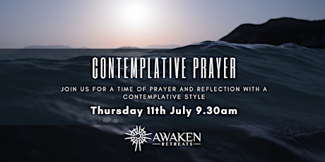 Contemplative Prayer - July 2024