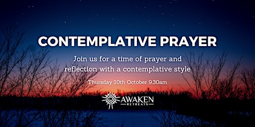 Contemplative Prayer - October 2024 primary image