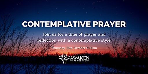 Primaire afbeelding van Contemplative Prayer - October 2024