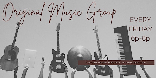 Original Music Group - Every Friday 6p at La Divina...Everyone is welcome!
