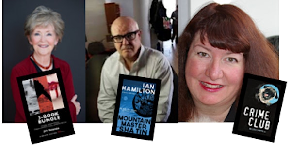 Mystery Writers Melodie Campbell, Ian Hamilton & Jill Downie