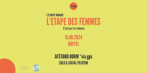 L'ETAPE ROADS: L'ETAPE DES FEMMES primary image
