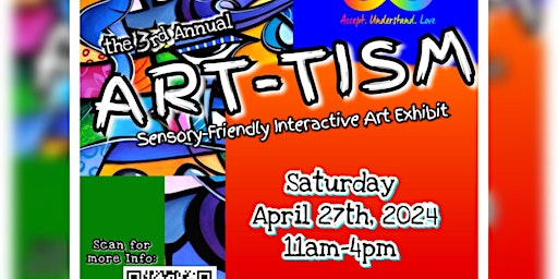 Imagem principal de ART-TISM 2024: A Sensory-Friendly Interactive Art Exhibit