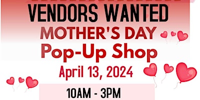 Imagem principal do evento Mother's Day Pop-Up Shop