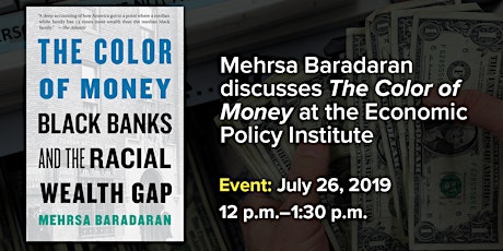 Primaire afbeelding van The Color of Money with Mehrsa Baradaran