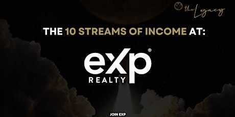 The 10 Income Streams of eXp Realty