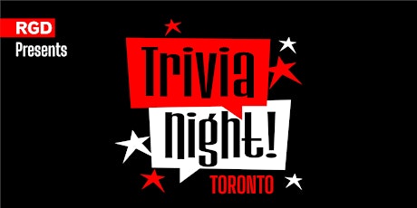RGD Trivia Night — Toronto primary image