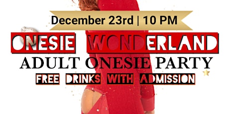 THE ONESIE WONDERLAND ADULT CHRISTMAS PARTY primary image